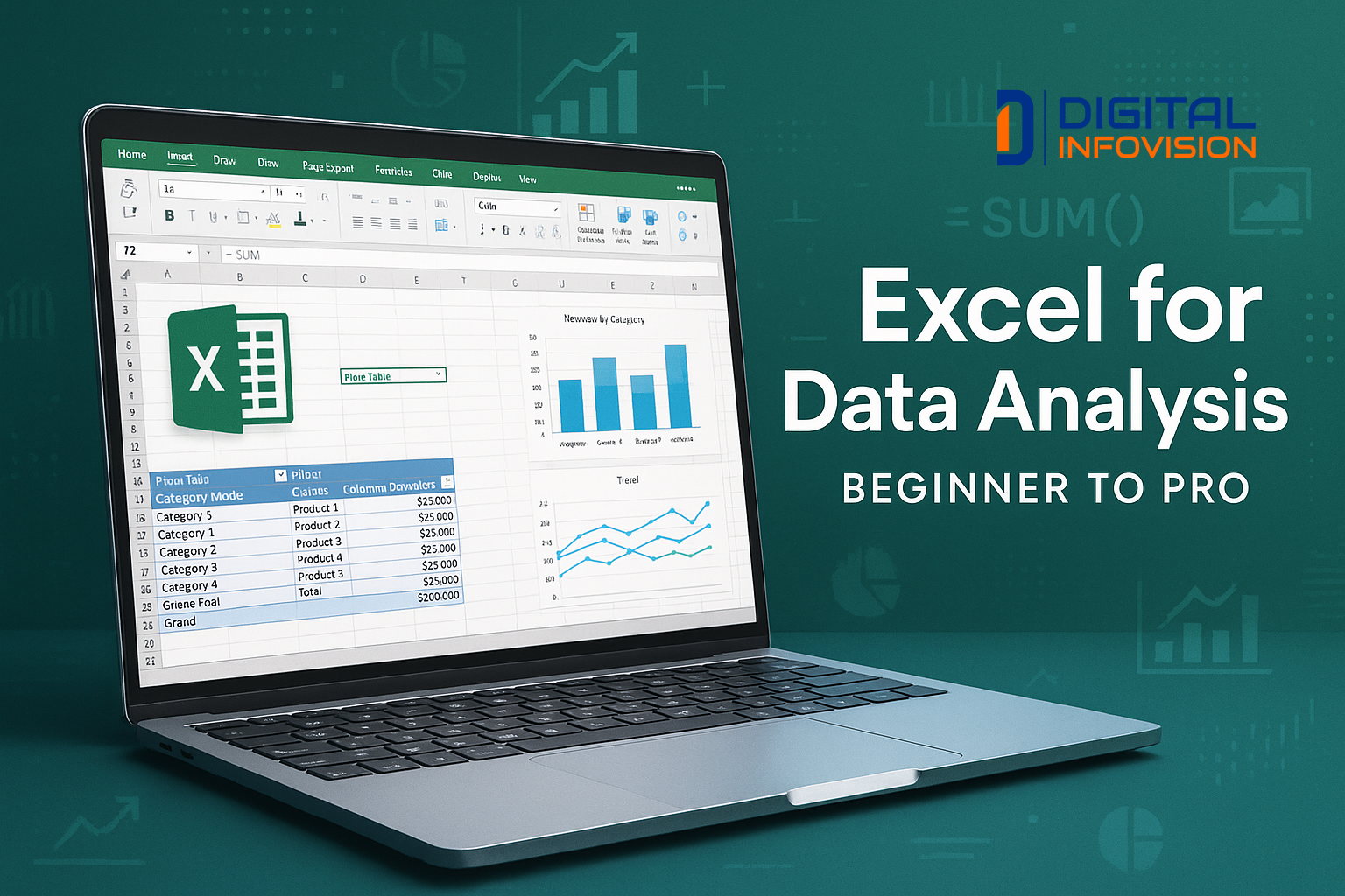 Excel for Data Analysis – Beginner to Pro