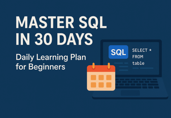 SQL Learning Plan